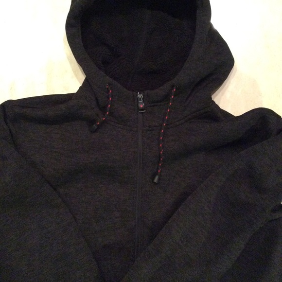 HFX Men’s Sherpa Sweater Sweatshirt Style Hoodie - Picture 5 of 5